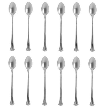 Reed & Barton Stainless 1800 Iced Beverage Spoon (Set of Twelve ...