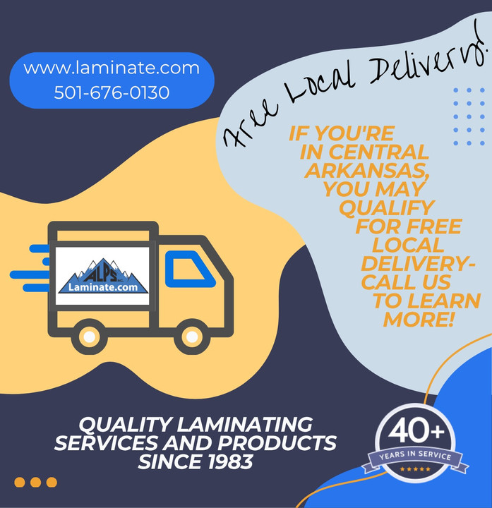 Enjoy Free Local Delivery!