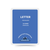 5 mil soft touch Letter Size Pouch