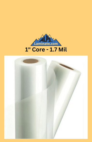 1.7mil Premium low-melt Laminating film
