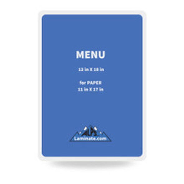 Menu Size pouch