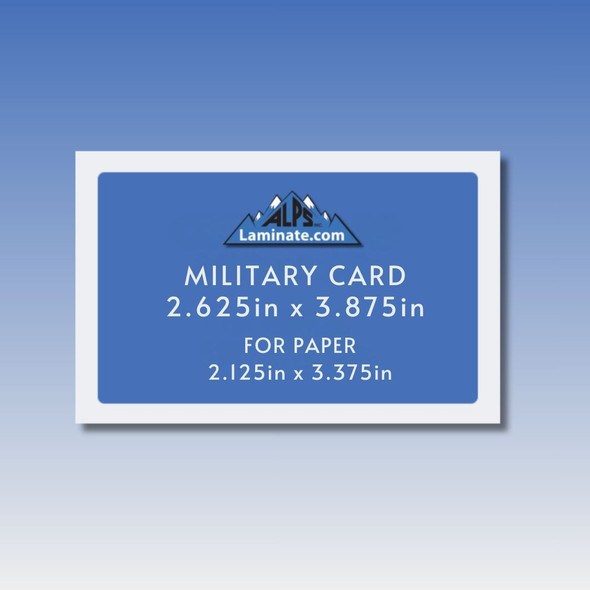 3 5/8" x 3 7/8" Laminating Pouches