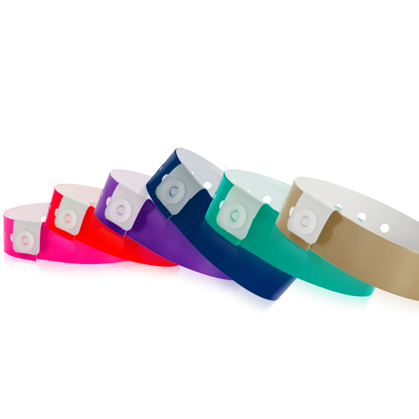 3/4" Regular Vinyl Wristbands (500/Box)