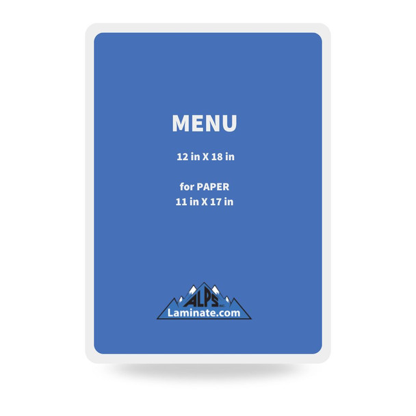 Menu Size Pouch