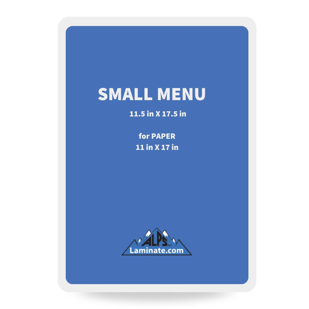Small Menu Size Pouch