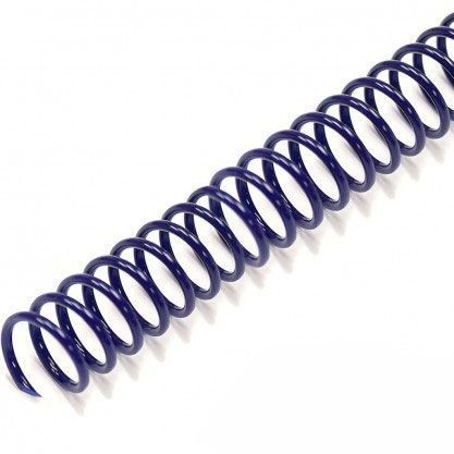 Navy Blue Plastic Spiral Binding Coil