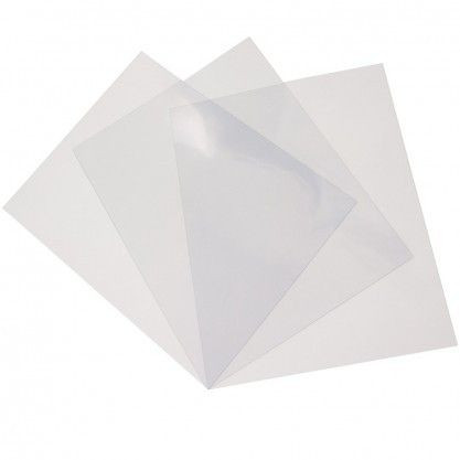 Clear coil binding covers