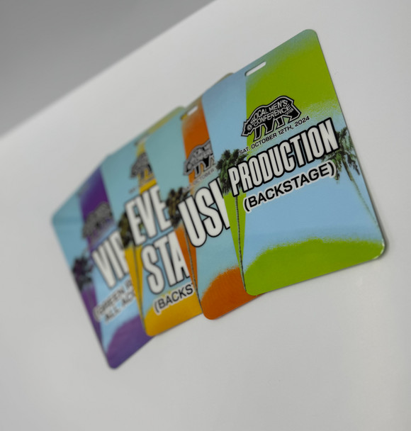 Flush cut event laminate