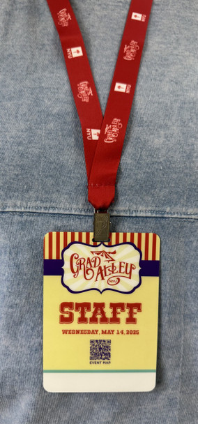 University Graduation custom event laminte & Lanyard