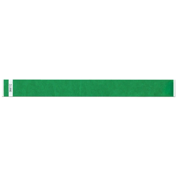 Tyvek 1" Solid Color Wristbands (500/pack)
