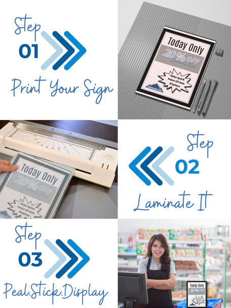 5 MIL LETTER (9"X11.5") MATTE/MATTE -  Laminating Sheet/Pouch