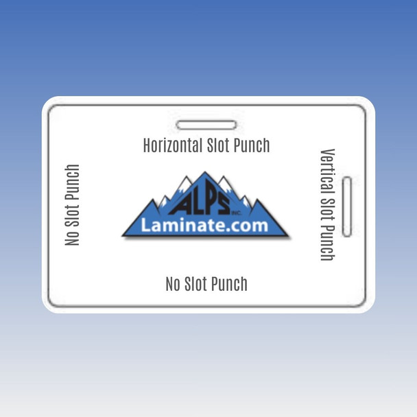 7 MIL Driver's License (2 3/8" X 3 5/8") GLOSS Laminating Sheet/Pouch - MADE IN USA