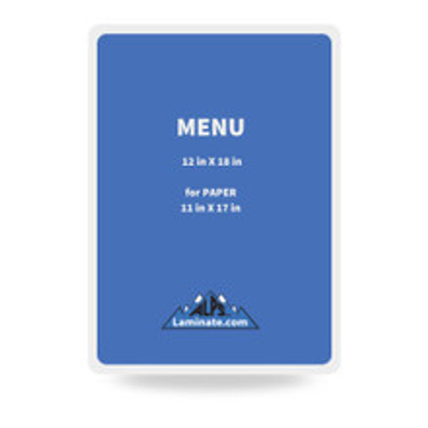 Menu Size pouch