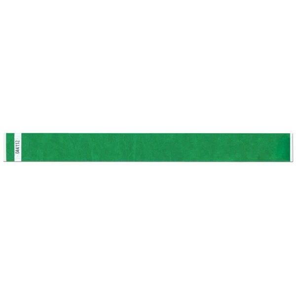 Tyvek 3/4" Solid Color Wristbands (500/pack)