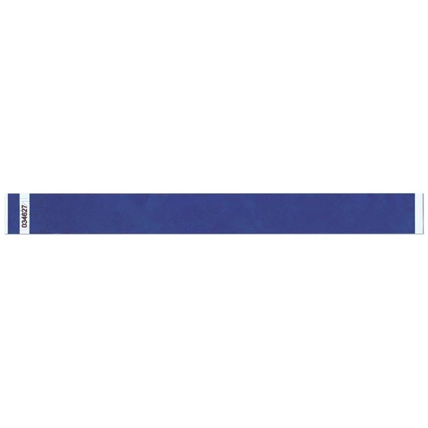 Tyvek 3/4" Solid Color Wristbands (500/pack)