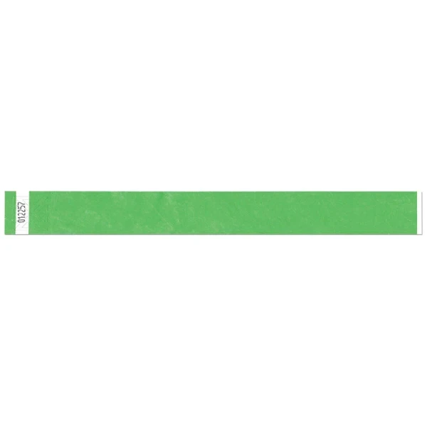 Tyvek 3/4" Solid Color Wristbands (500/pack)