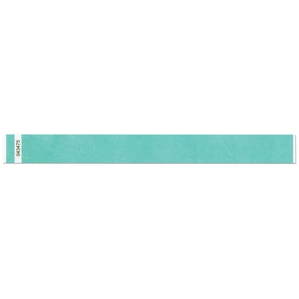 Tyvek 3/4" Solid Color Wristbands (500/pack)