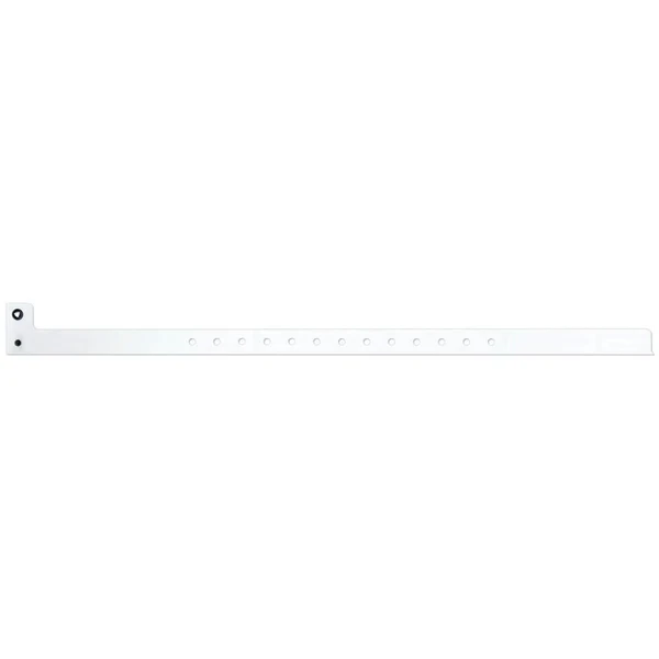 1/2" Snap Closure Plastic Wristbands (500/Box)