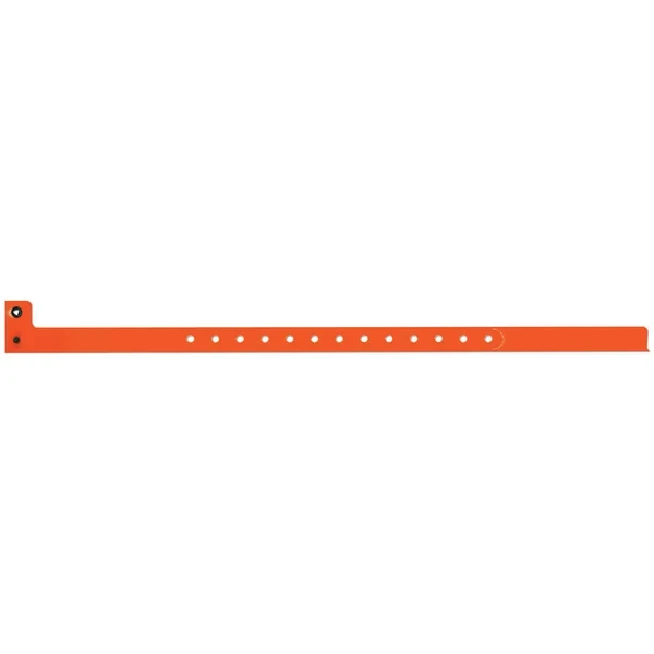 1/2" Snap Closure Plastic Wristbands (500/Box)
