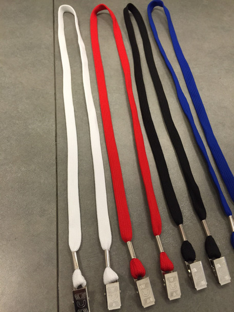 Double Bulldog Clip Lanyards