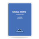 Small Menu Size Pouch