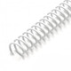 White Plastic Spiral Binding Coil