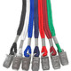1/4" Premium Braided Bull dog clip lanyard. Available in 7 versatile colors: red, white, royal blue, navy blue, black, burgundy, and green.