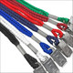 1/4" Premium Braided Bull dog clip lanyard