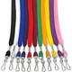 1/2" Flat Lanyard with Swivel Hook (J-Hook)