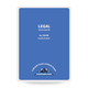 5 mil soft touch Legal Size Pouch