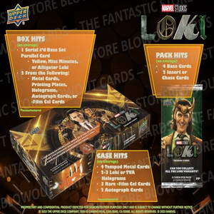 2023 Upper Deck Marvel Loki Season 1 Hobby Box