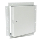 12in x 12in, FDPW-Series, Insulated Fire Rated Access Door for Walls and Ceilings w/Interior & White powder coat primer