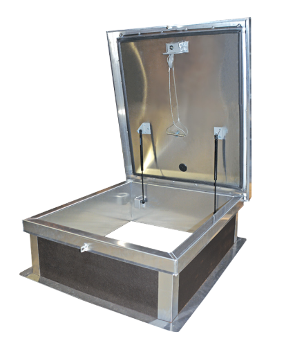RHA-T 30 in. x 36 in. Aluminum Ladder Access Roof Hatch