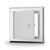 LT-4000 - 8in x 8in, Lightweight Aluminum Access Door For Drywall Walls and Ceilings