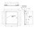 UF-5000 - 12in x 24in, UF-5000 Universal Flush Access Door - Schematic