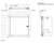 ED-2002 - 16in x 16in, Universal Flush Access Door - Schematic