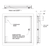 AS-9000 - 12in x 12in, Gasketed Access Door - Schematic