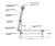 RHA-T 30in. x 30 in. Aluminum Ladder Access Roof Hatch- Schematic