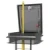 Ladder Safety Post - Powder Coat Yellow