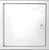16in x 16in, FDS - Stainless Steel Insulated Fire-Rated Flush Access Panel For Walls & Ceilings