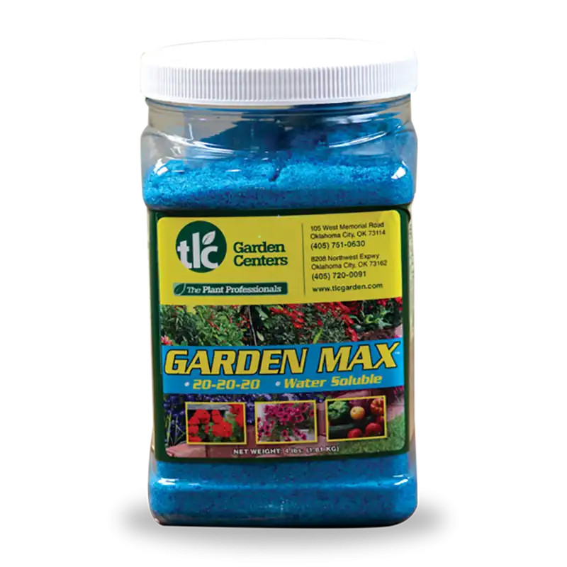 Garden Max Fertilizer (20-20-20) by Sure Green at Twin Oaks