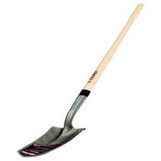 Truper Trenching Shovel 47-Inch, 5-Inch Blade, Wood Handle made by Truper here at Twin Oaks Nursery & Supply