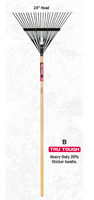 Truper Leaf Rake Springback -24inch is here at  Twin Oaks Nursery & Supply in Denison & Sherman Tx
