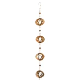 Rain Chain - Copper Spinner made by Regal here at Twin Oaks Nursery & Supply