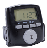 Digital Timers made by Intermatic here at Twin Oaks Nursery & Supply