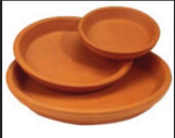 Terra Cotta - 4.4" Saucer