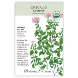 Oregano Seeds made by Botanical Interests here at Twin Oaks Nursery & Supply