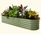 17" Tall 9 in 1 Modular Metal Raised Garden Bed Kit