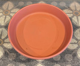 Plastic Saucer - Clay Color