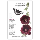 Hollyhock Seeds made by Botanical Interests here at Twin Oaks Nursery & Supply